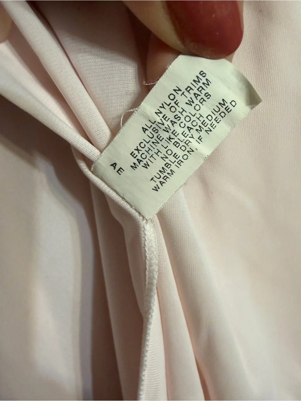 Vintage Lingerie Classic Lace-Trim Nightgown and Housecoat - Pink Large